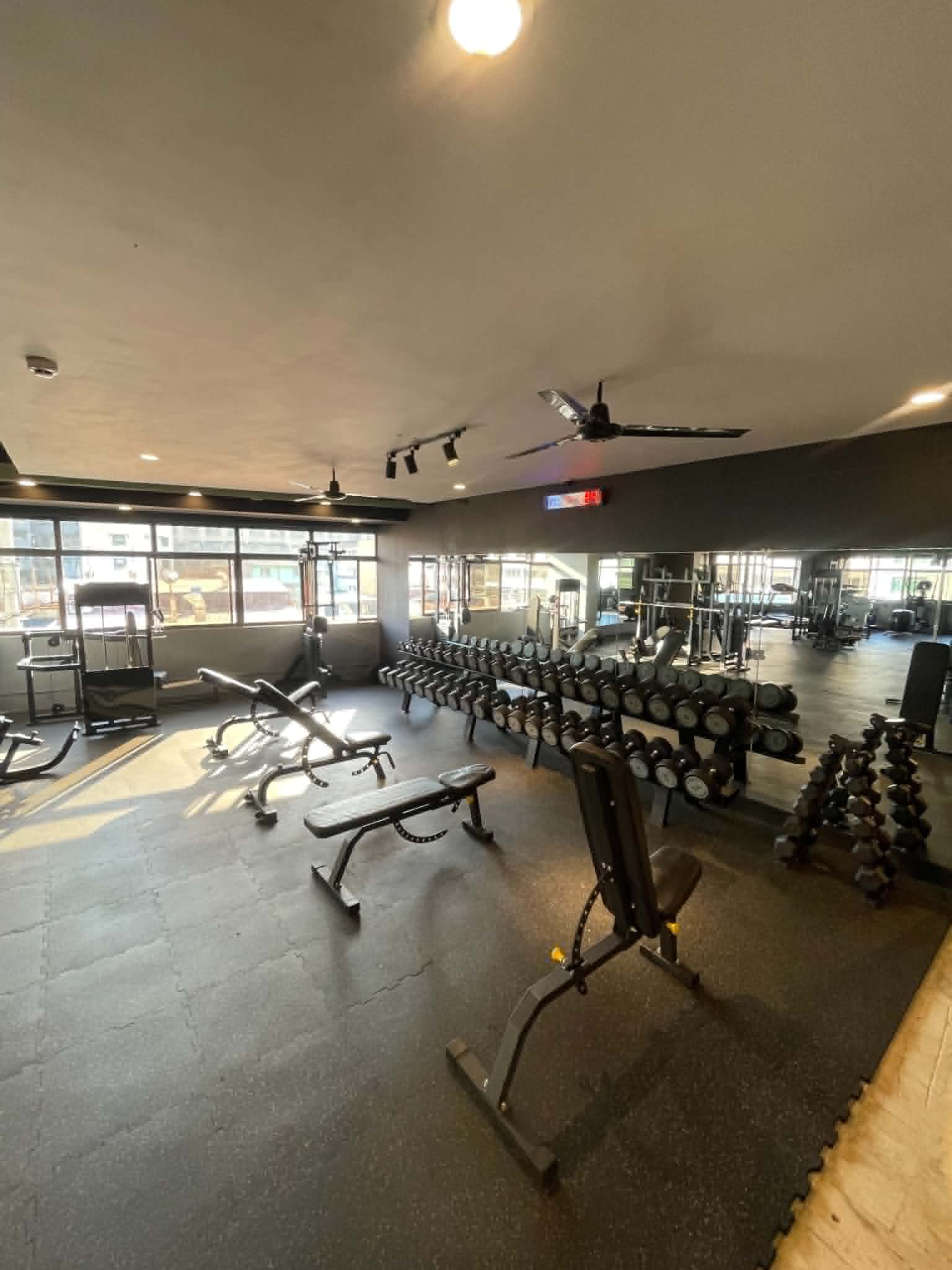 Inside the Flux Fitness training floor